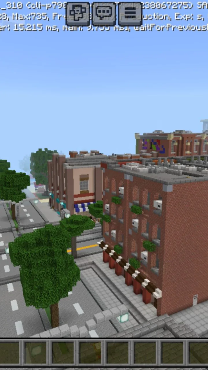 Top View from Twennywan Map for Minecraft PE