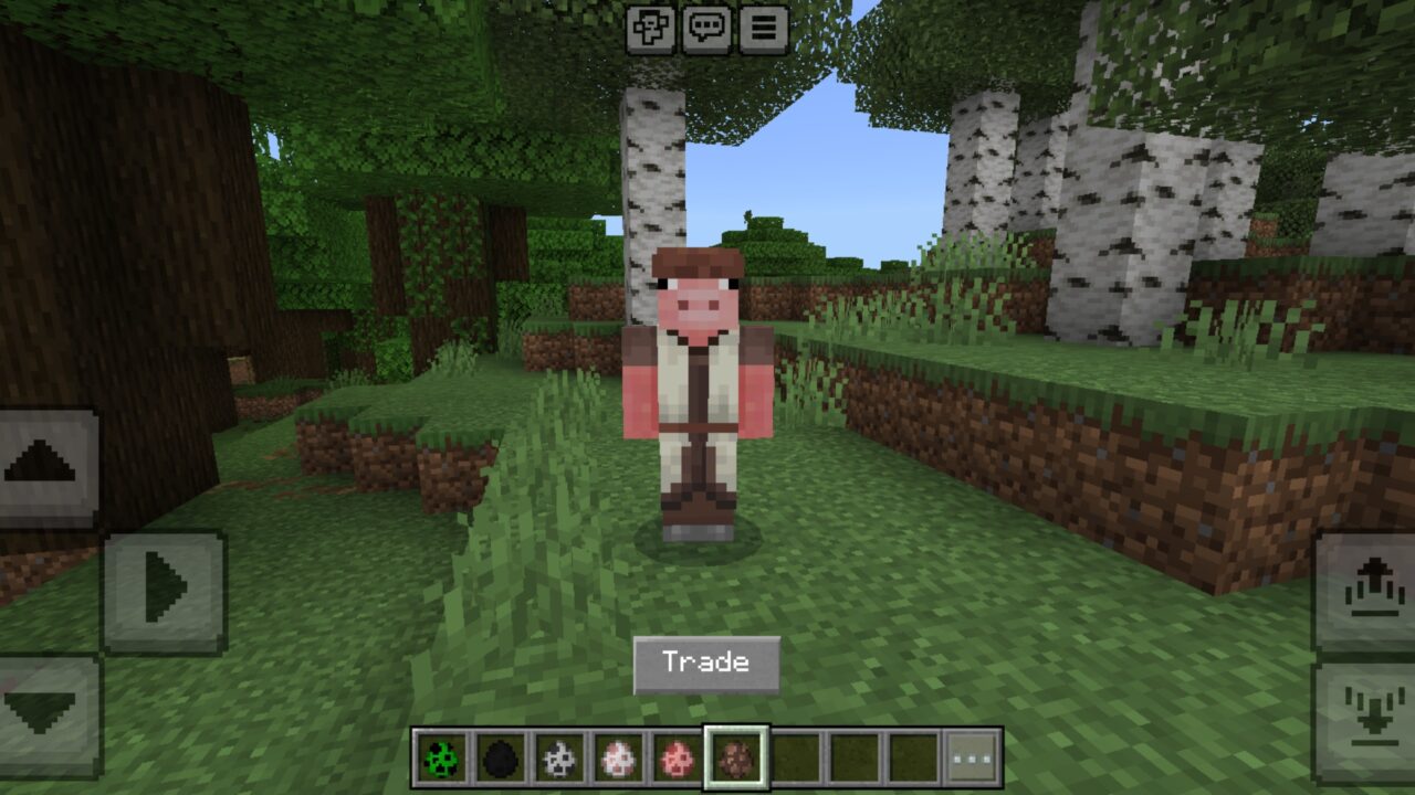 Trade from Pigmans Texture Pack for Minecraft PE