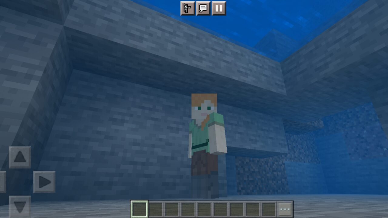 Underwater from Detailed Animation Mod for Minecraft PE