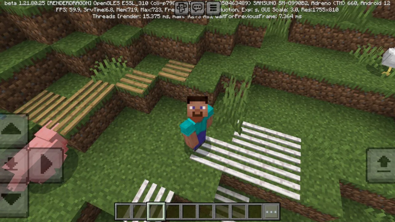 Variants from Path Blocks Mod for Minecraft PE