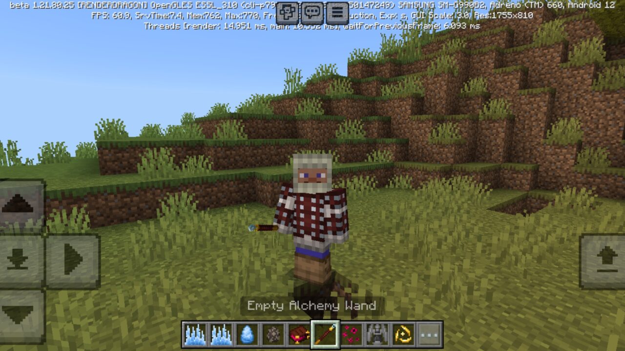 Wand from TerraNova Mod for Minecraft PE