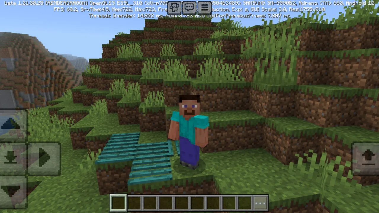 Warped from Path Blocks Mod for Minecraft PE