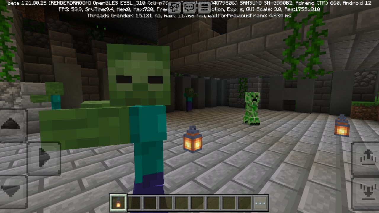 Zombie from Recurrent Comlex Mod for Minecraft PE