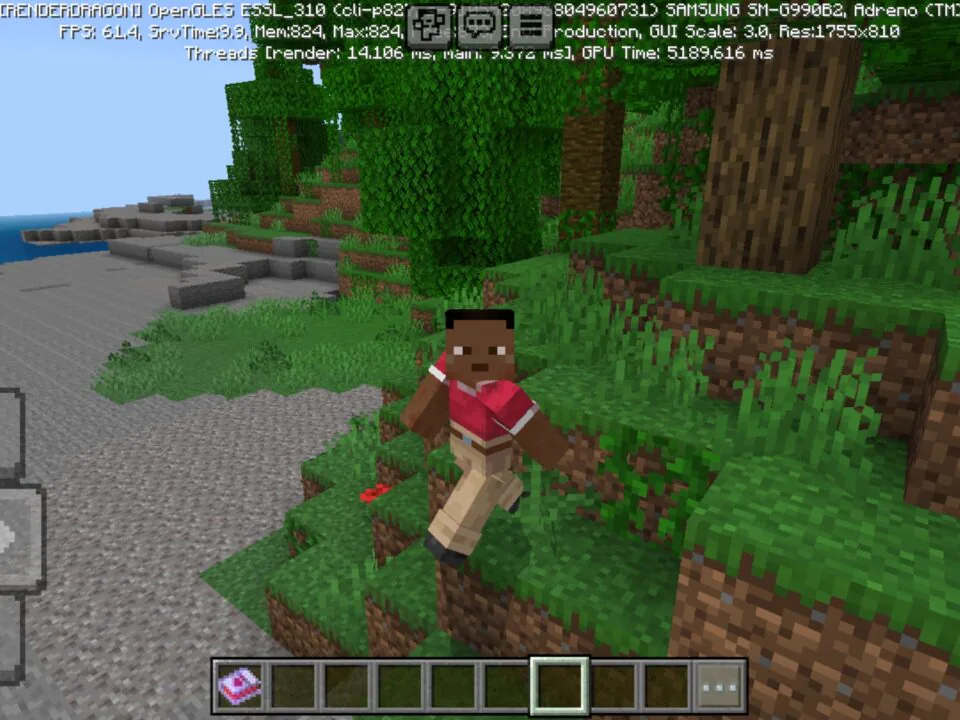 Advanced Movements Mod for Minecraft PE