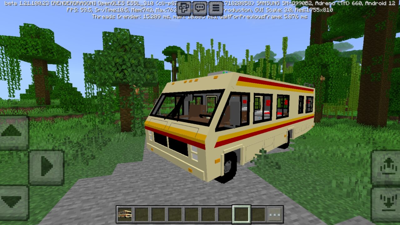 Auto from Breaking Bad Mod for Minecraft PE