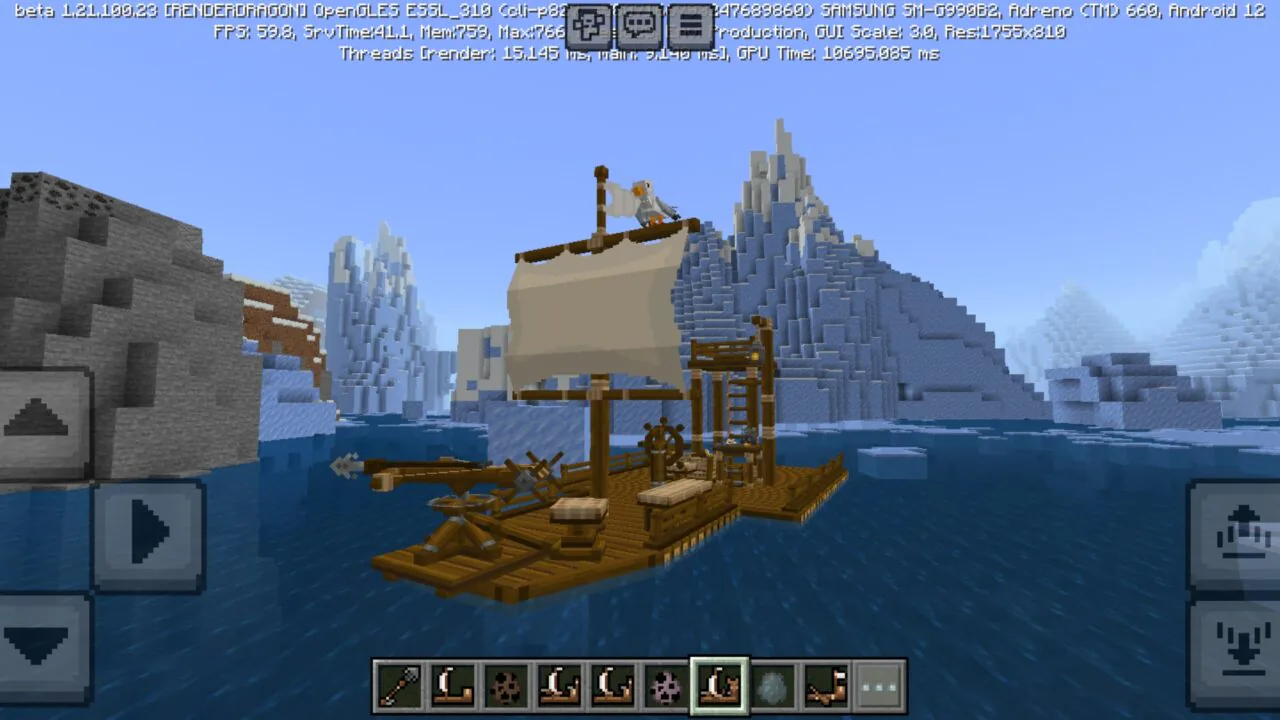 Big from Raft Survival Mod for Minecraft PE