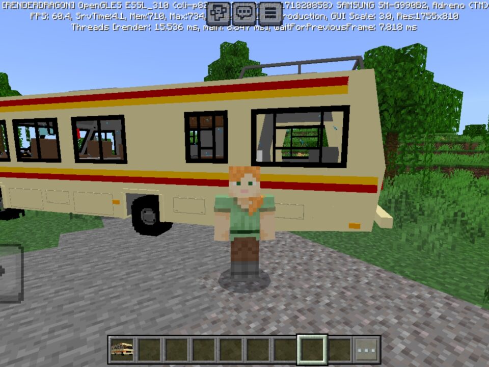 Breaking Bad Car Mod for Minecraft PE