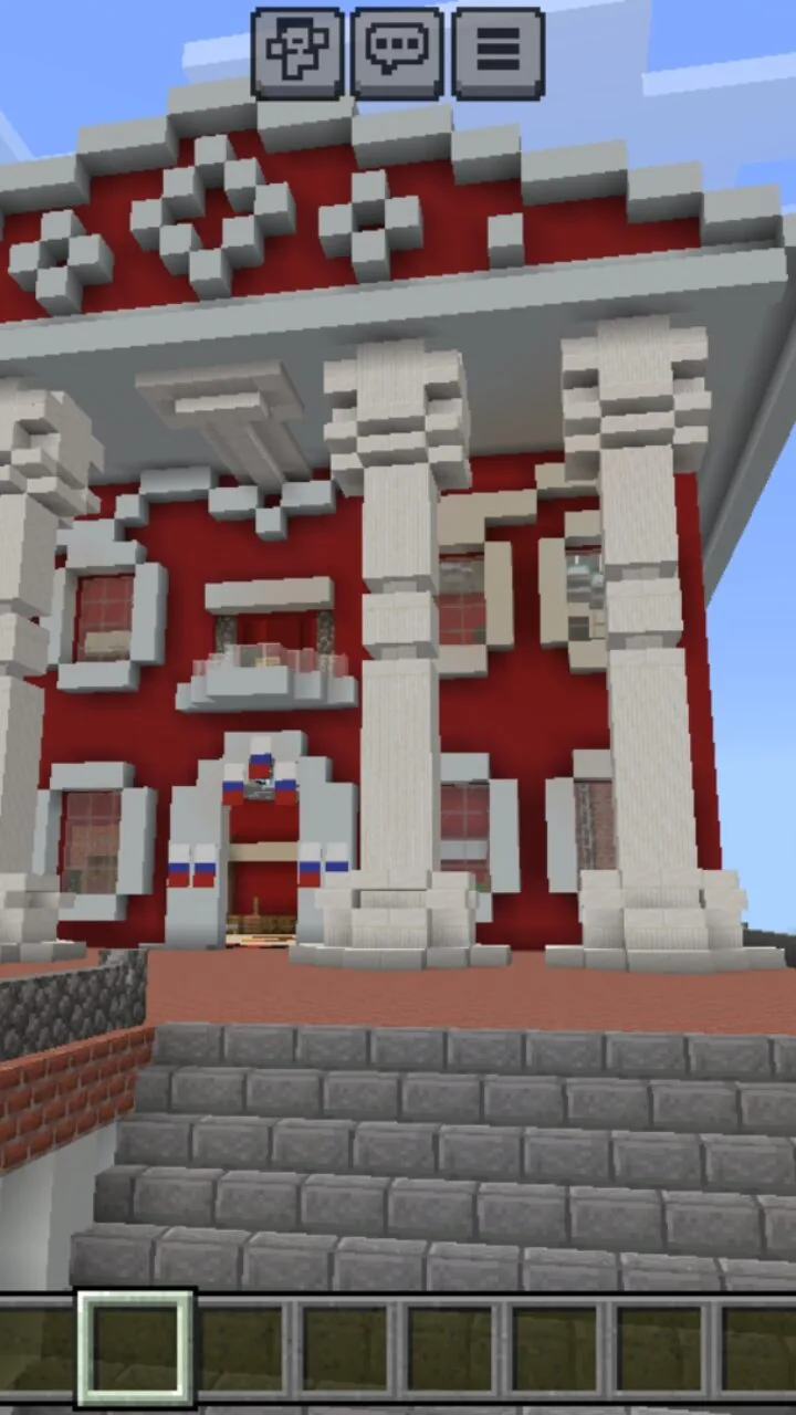 Building from Homeless Man Survival Map for Minecraft PE