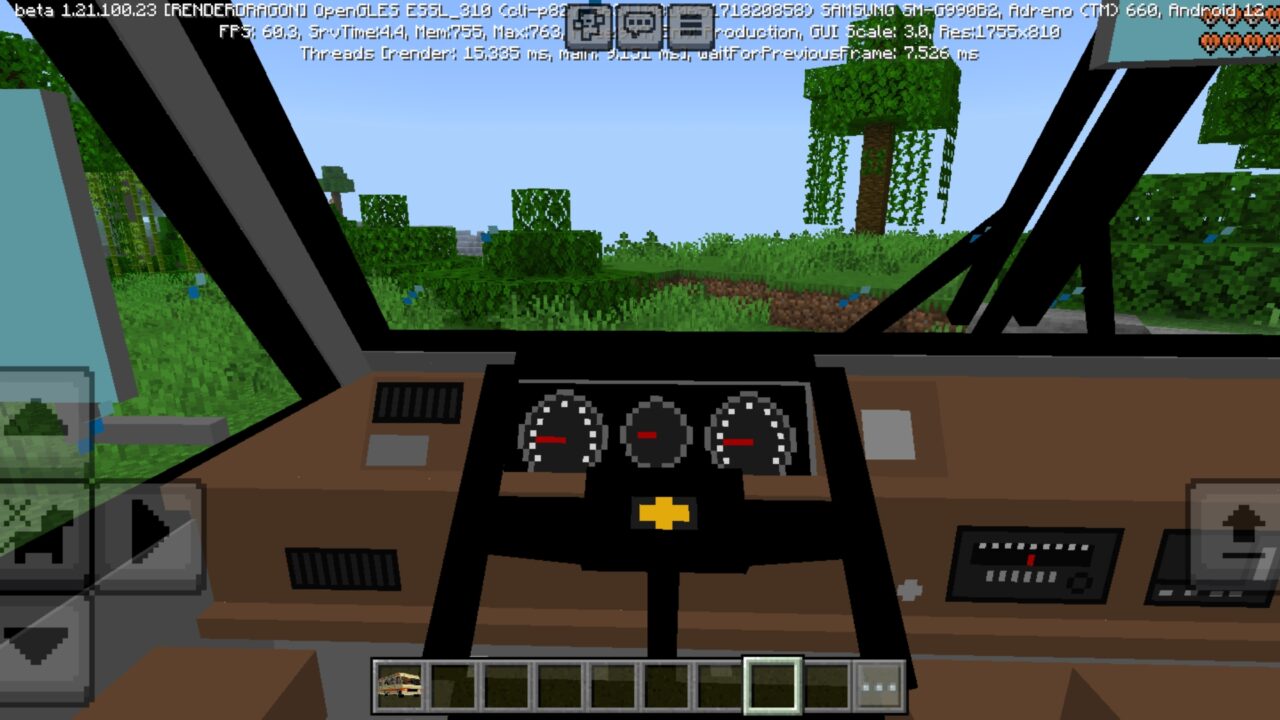 Cabine from Breaking Bad Mod for Minecraft PE