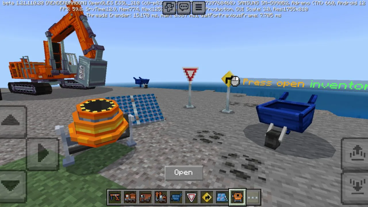 Construction Mod for Minecraft PE