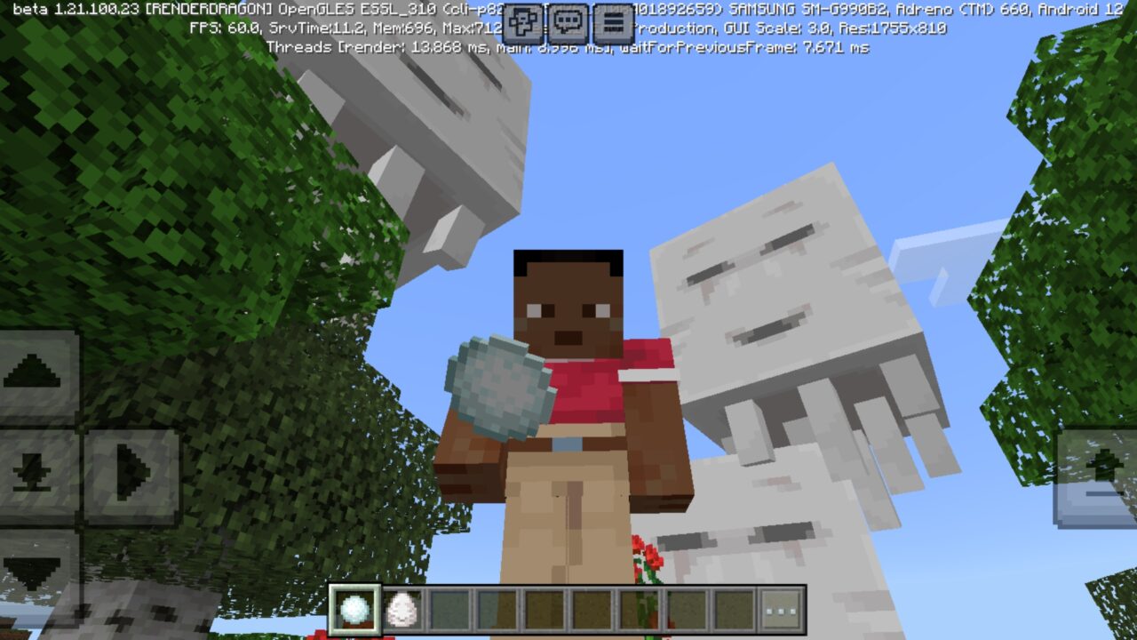 Faster Happy Ghast Texture Pack for Minecraft PE