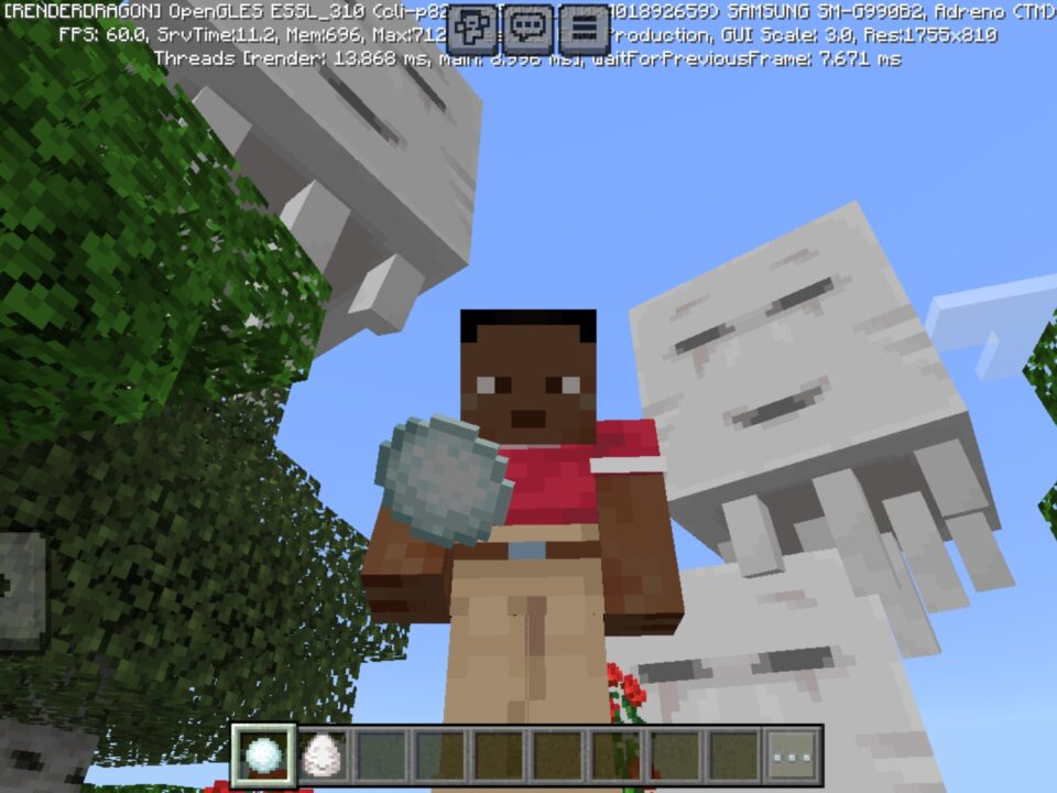 Faster Happy Ghast Texture Pack for Minecraft PE