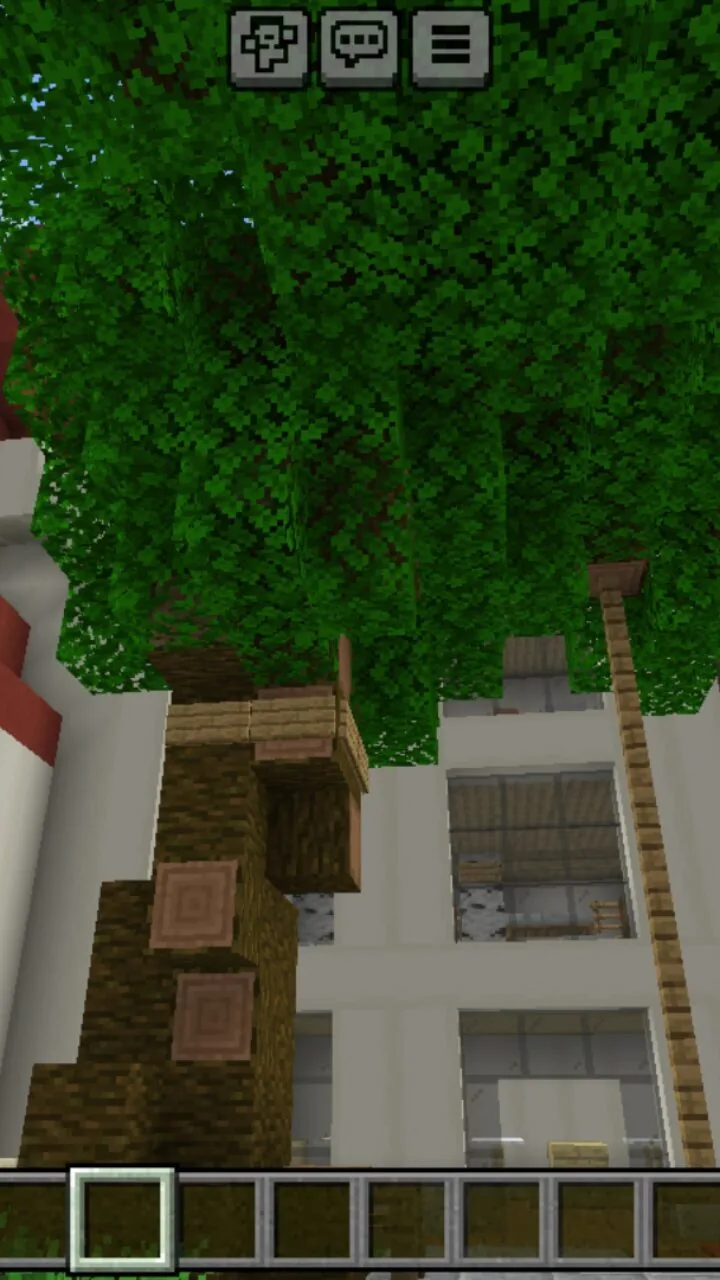 Inside from Homeless Man Survival Map for Minecraft PE