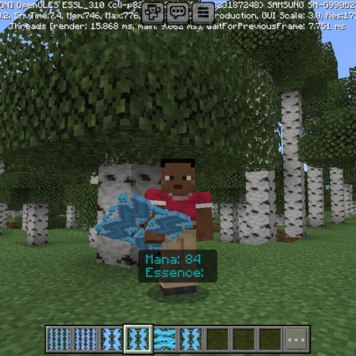 Lightning Magic Mod for Minecraft PE