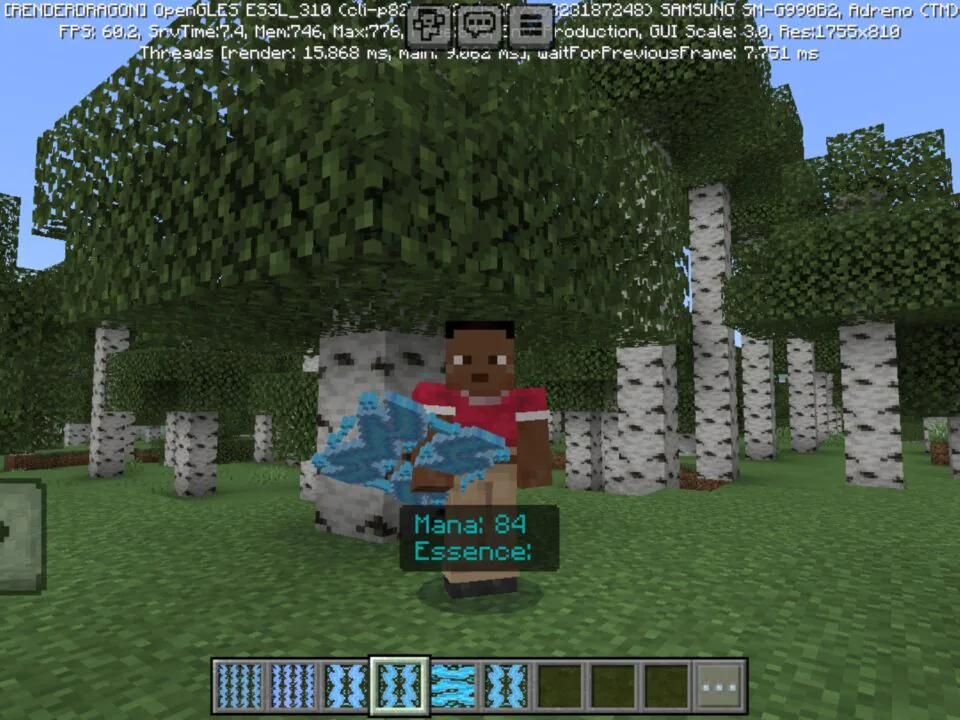 Lightning Magic Mod for Minecraft PE