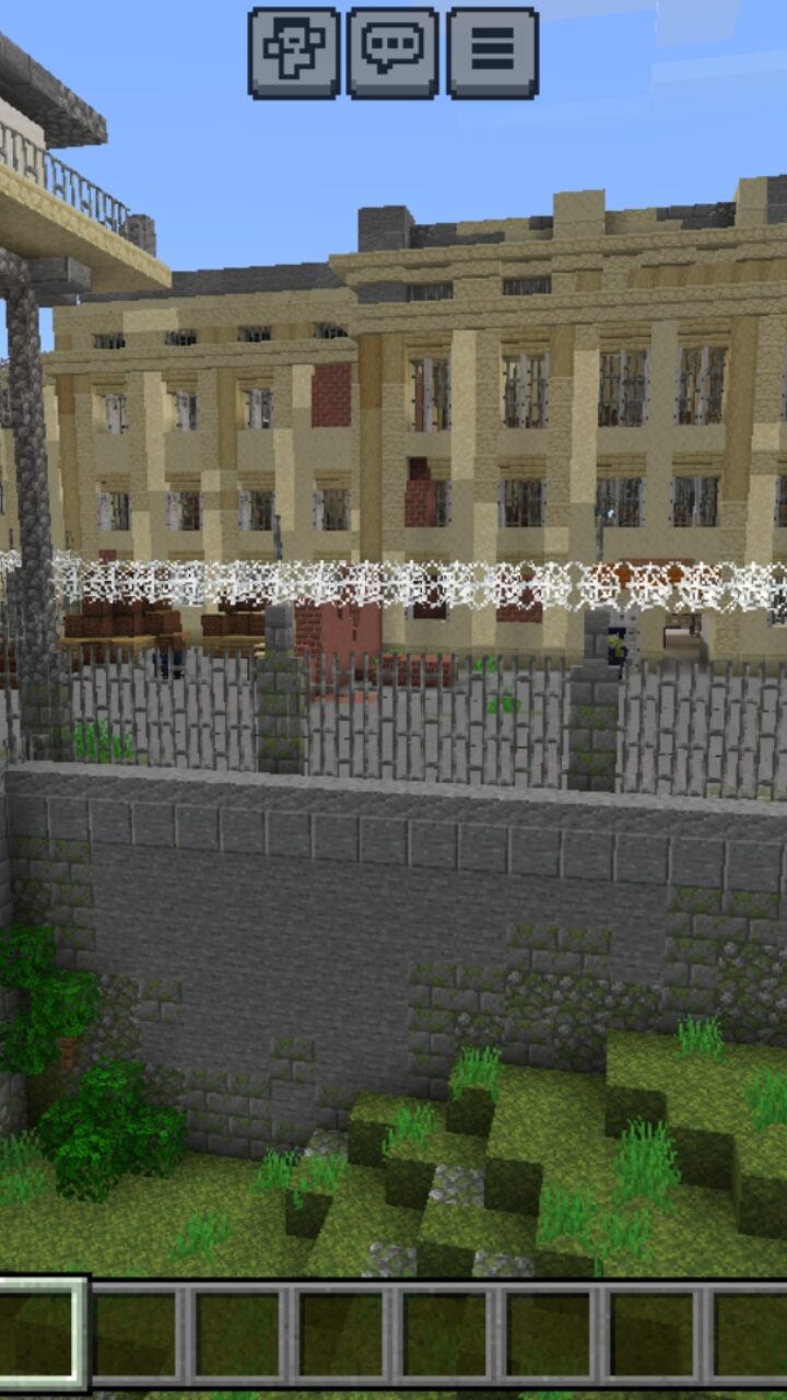Location from Zombie Bunker Map for Minecraft PE