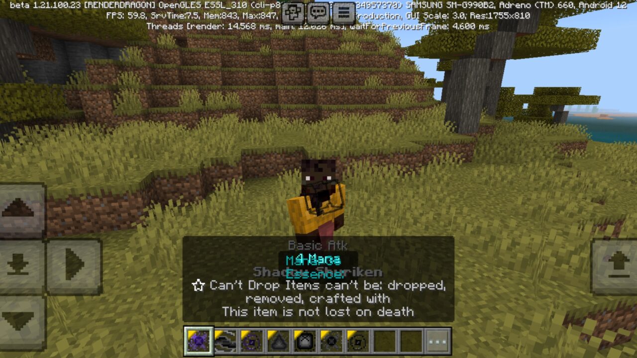 Mana from Shadow Magic Mod for Minecraft PE