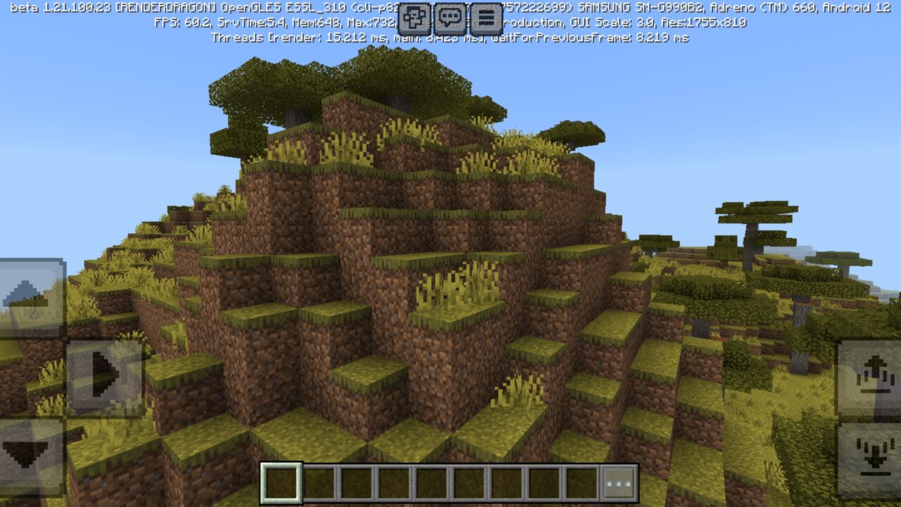 Nature from Nexus Bound Texture Pack for Minecraft PE