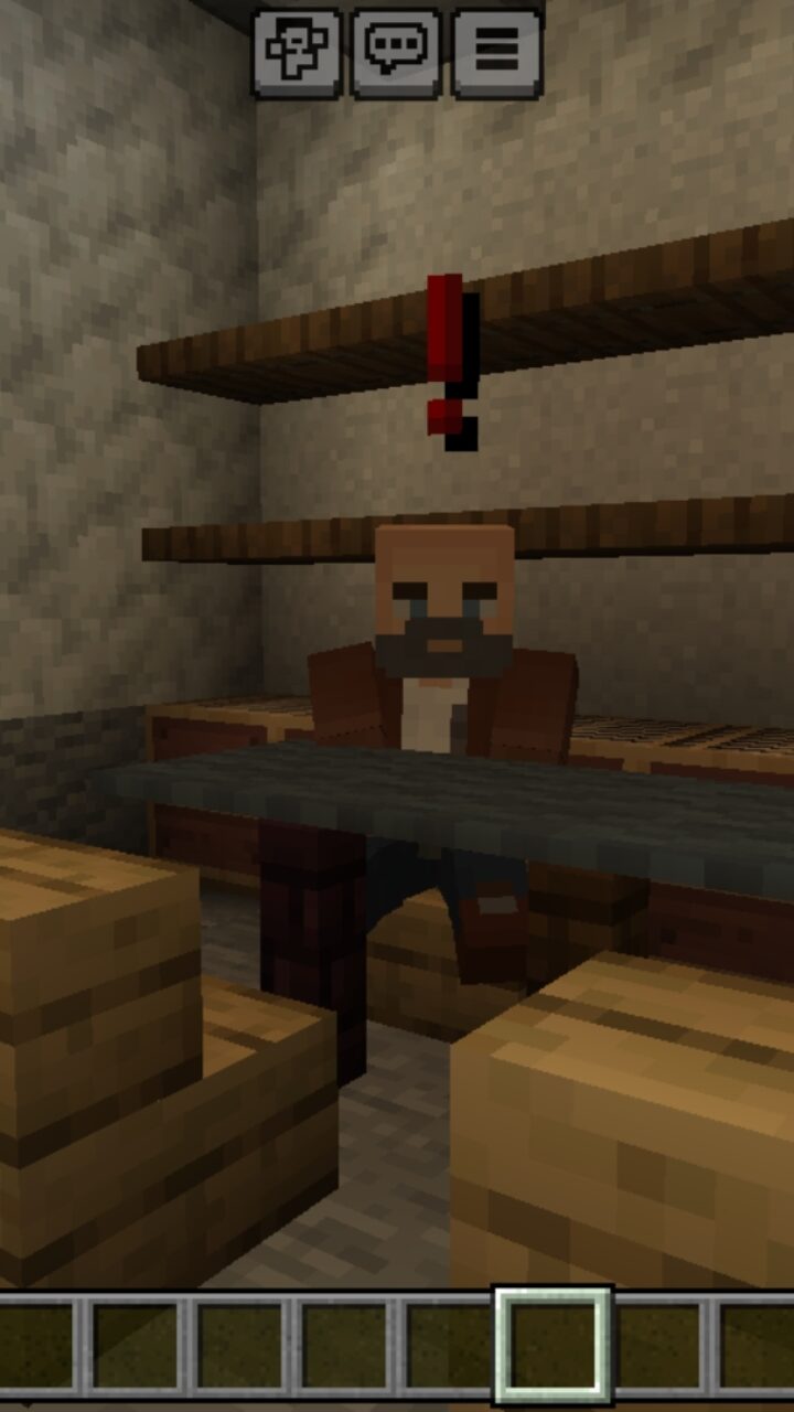NPC from Zombie Bunker Map for Minecraft PE