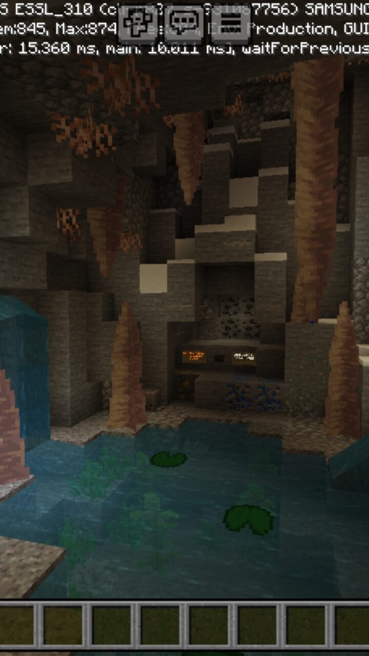 Options from Biomes Hide and Seek Map for Minecraft PE