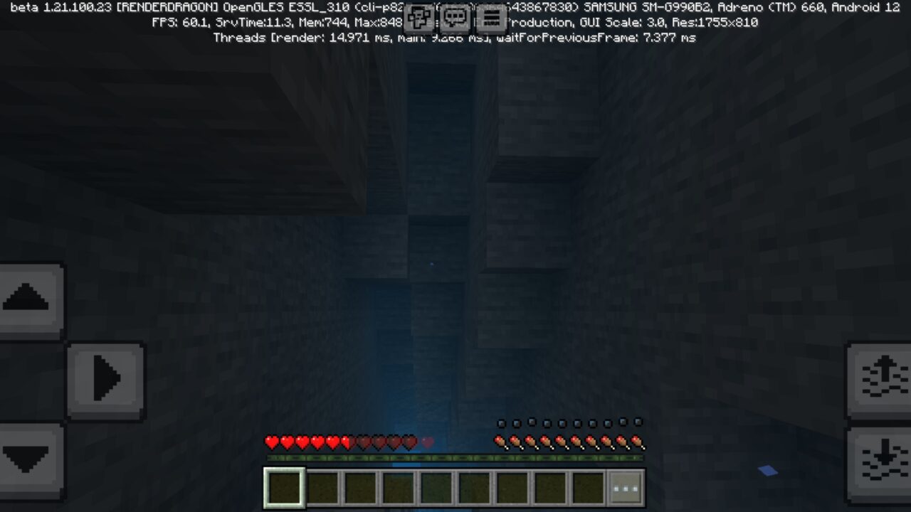 Options from Health Regeneration Mod for Minecraft PE