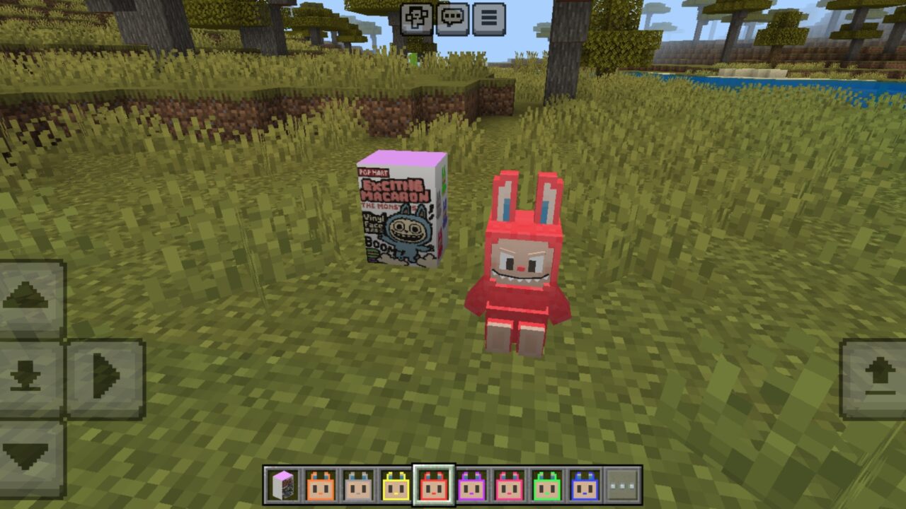 Pink from Colors from Labubu Mod for Minecraft PE