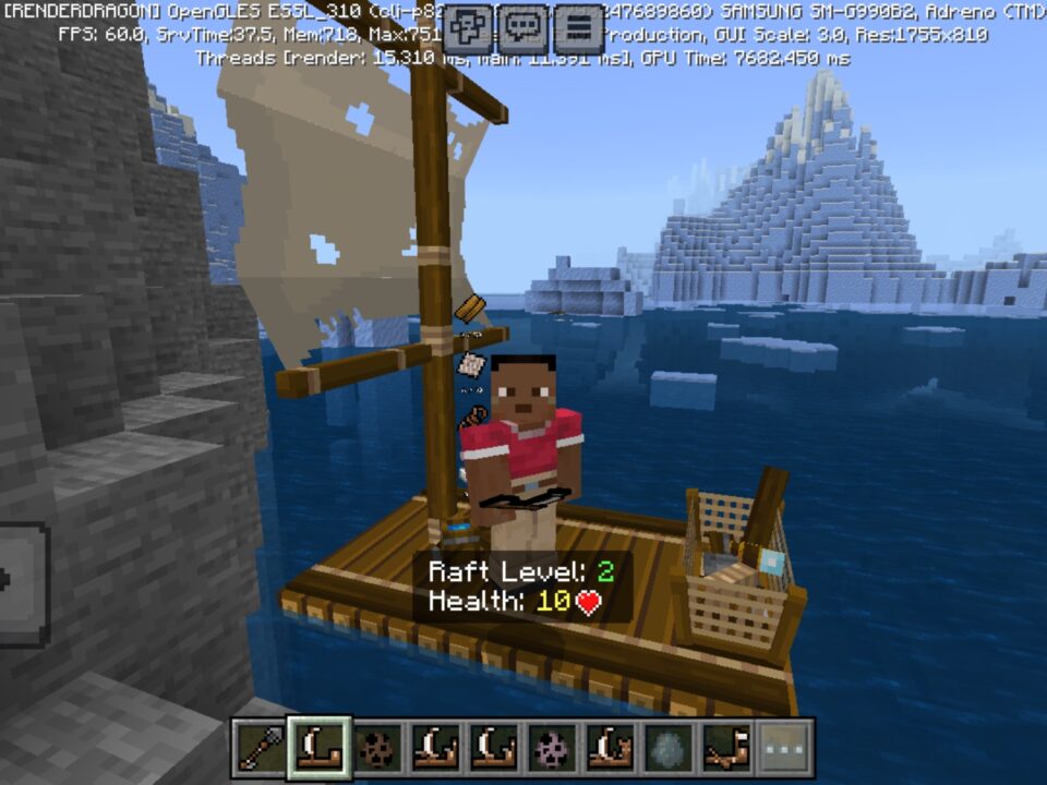 Raft Survival Mod for Minecraft PE