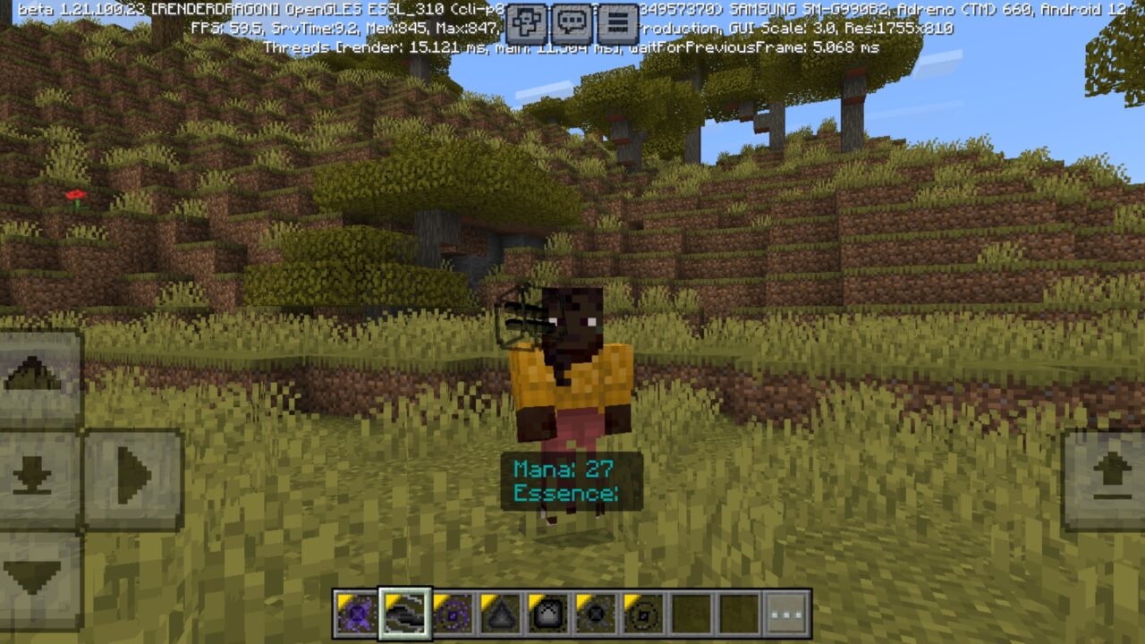 Shadow Magic Mod for Minecraft PE