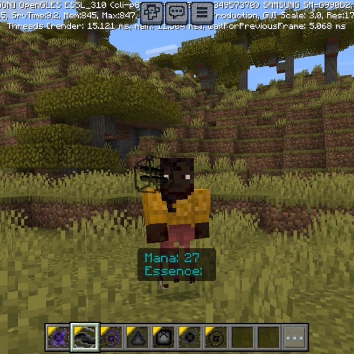 Shadow Magic Mod for Minecraft PE