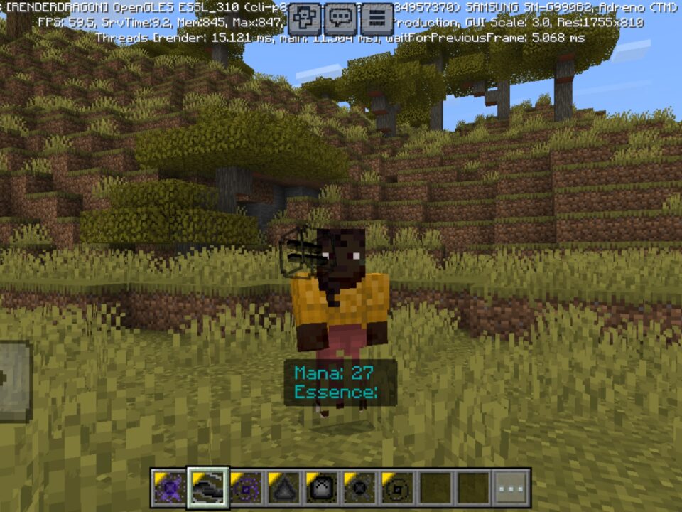 Shadow Magic Mod for Minecraft PE