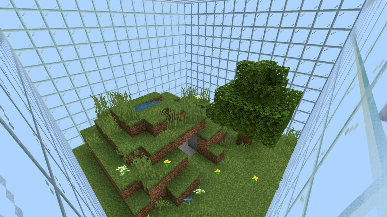 World from Bottle Survival Map for Minecraft PE