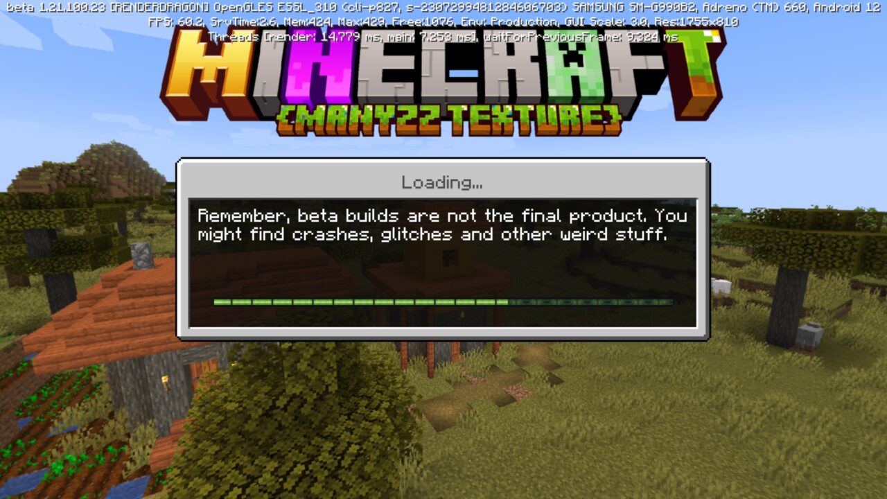 Start from Manyzz Texture Pack for Minecraft PE