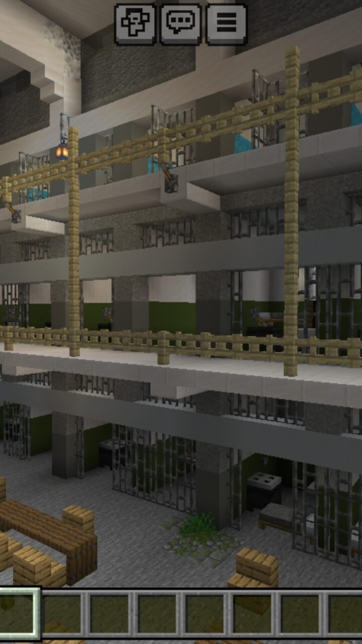 Territory from Zombie Bunker Map for Minecraft PE