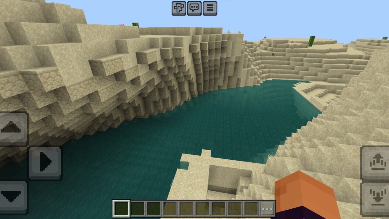 Top View from Brazz Shader for Minecraft PE