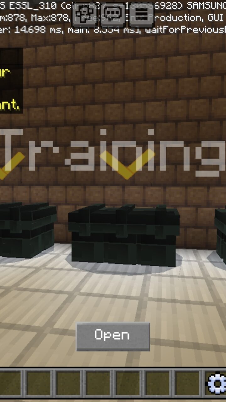 Training from Gun World Map for Minecraft PE
