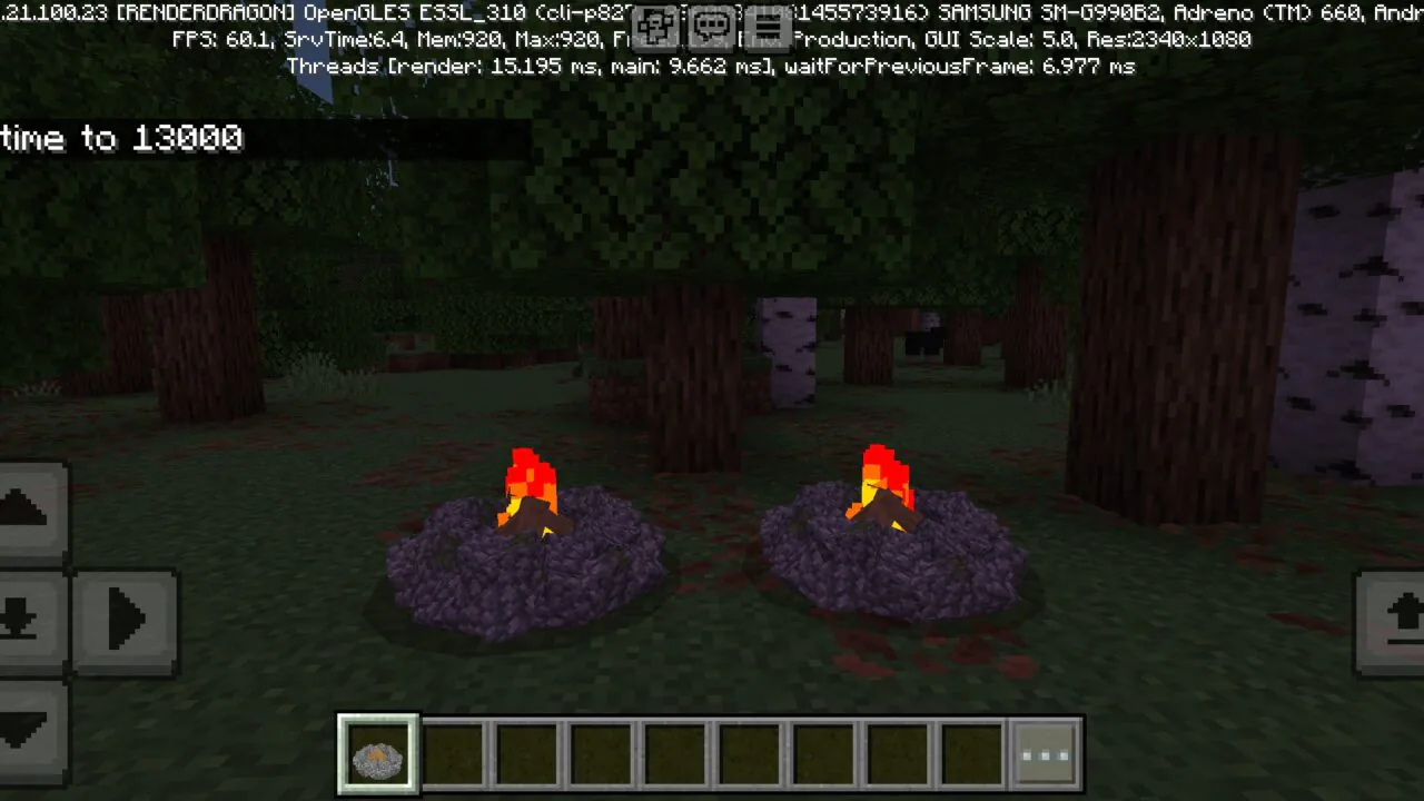 Use It from Cozy Campfire Mod for Minecraft PE