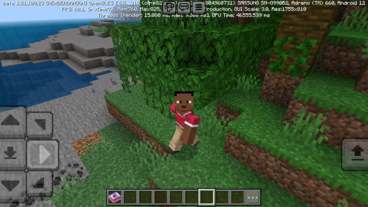Walk from Advanced Movements Mod for Minecraft PE