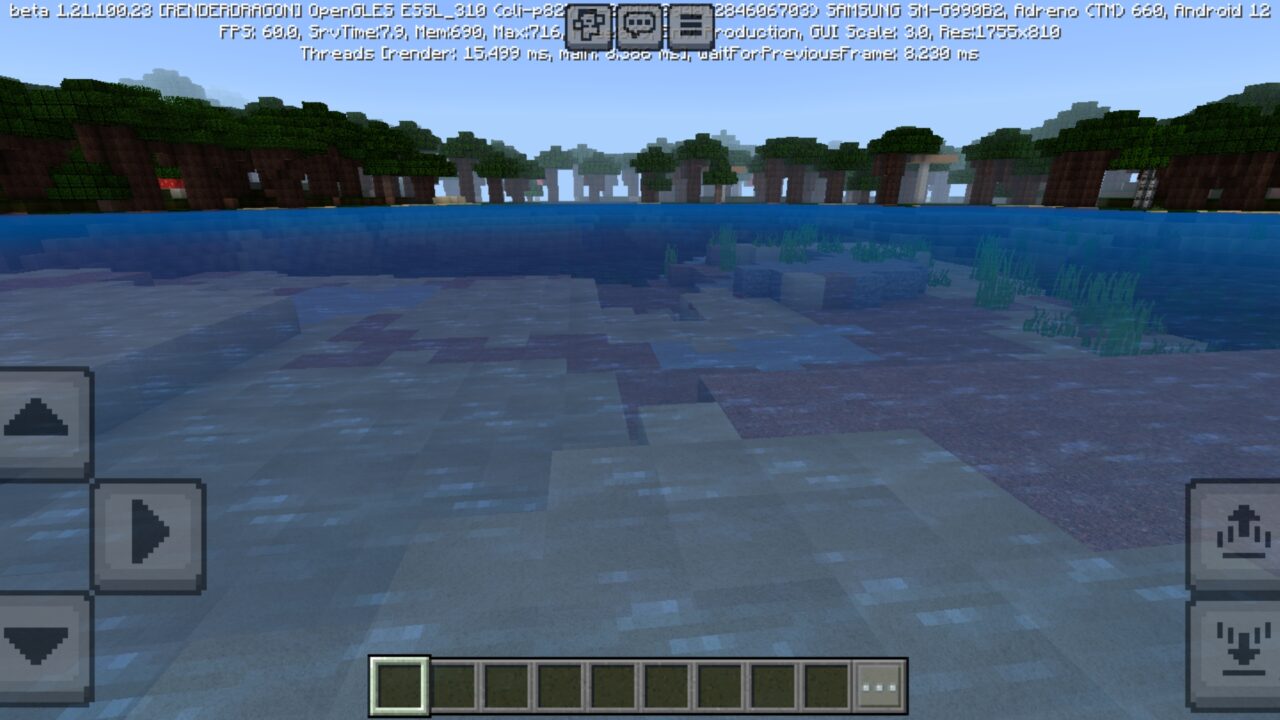 Water from Manyzz Texture Pack for Minecraft PE