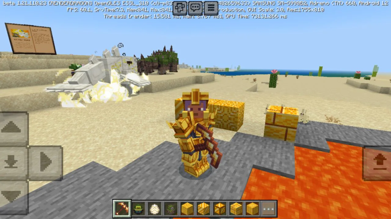 Armor from Mythic Mobs Mod for Minecraft PE
