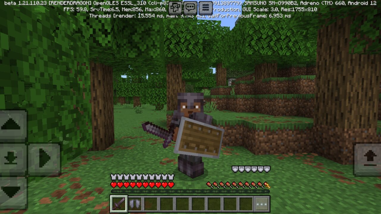 Armors from Coldbar Indicator Mod for Minecraft PE