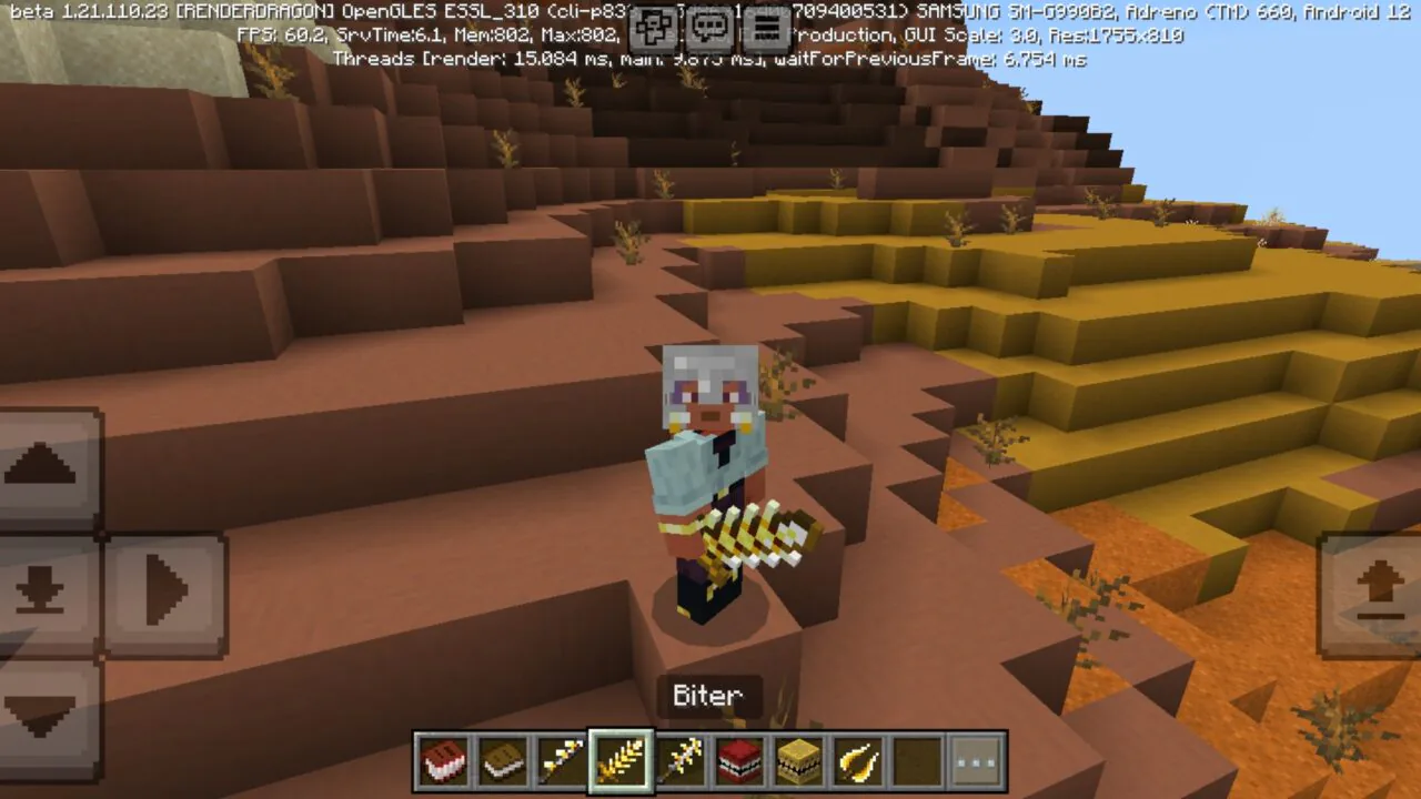 Biter from Chomp Mod for Minecraft PE