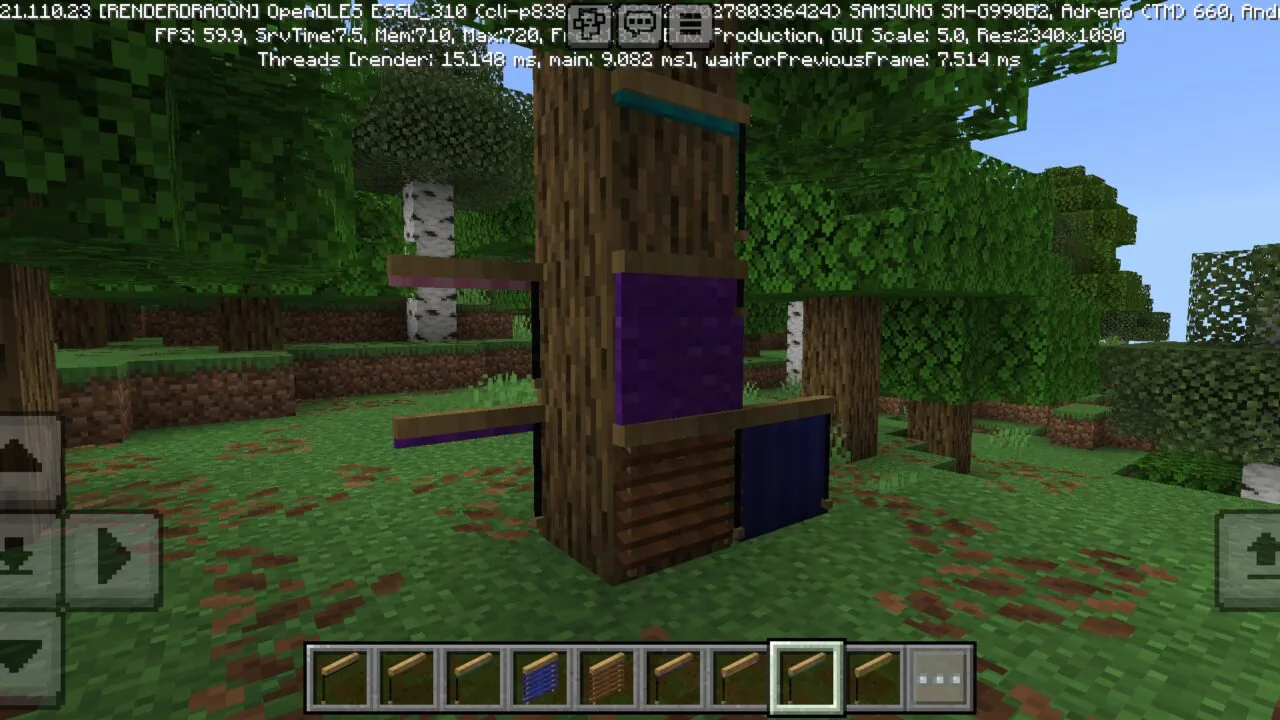 Blinds Mod for Minecraft PE