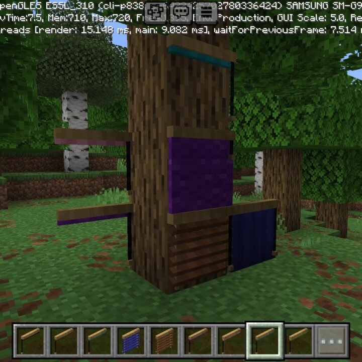 Blinds Mod for Minecraft PE