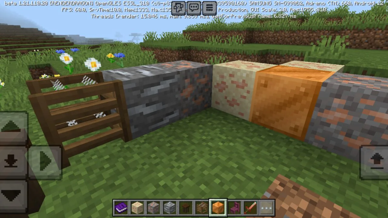 Blocks from Metallurgy Mod for Minecraft PE