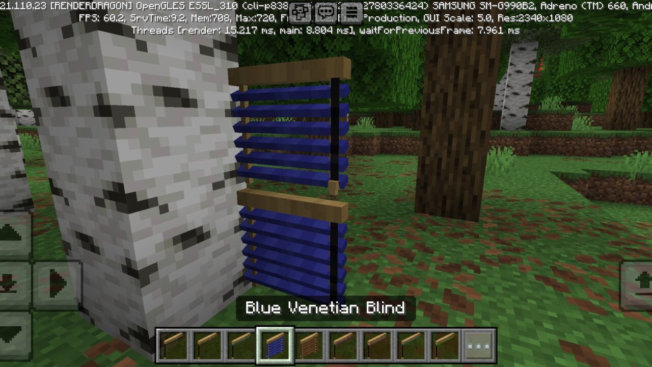 Blue from Blinds Mod for Minecraft PE