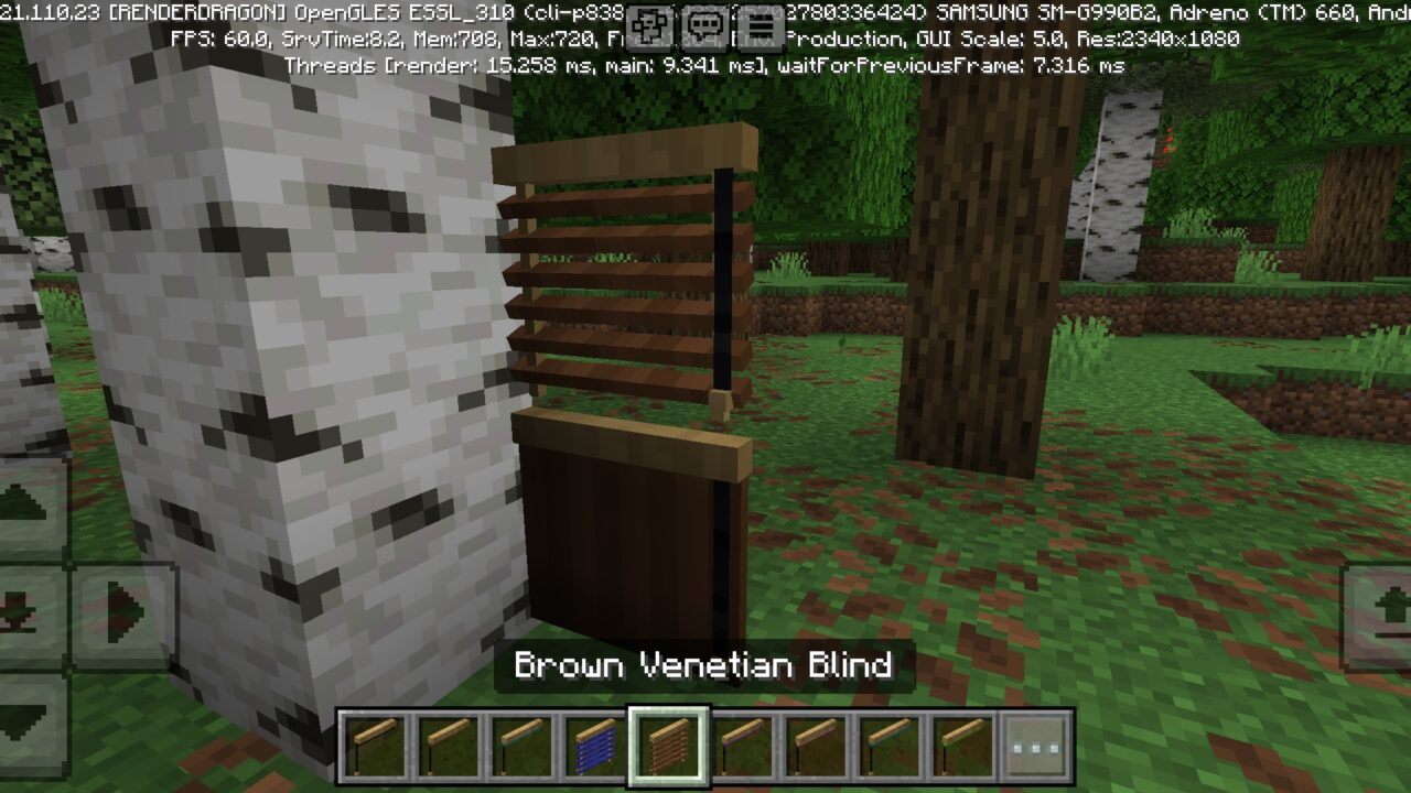 Brown from Blinds Mod for Minecraft PE