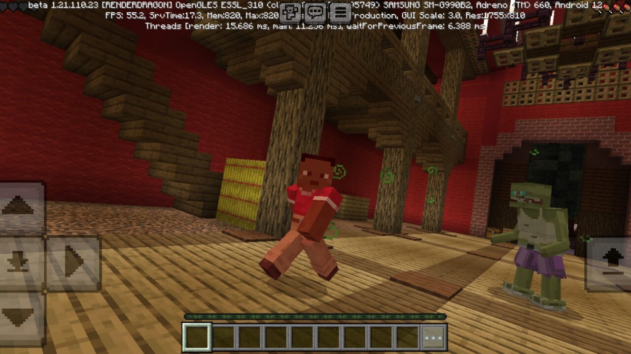 Careful from End of the World Mod for Minecraft PE
