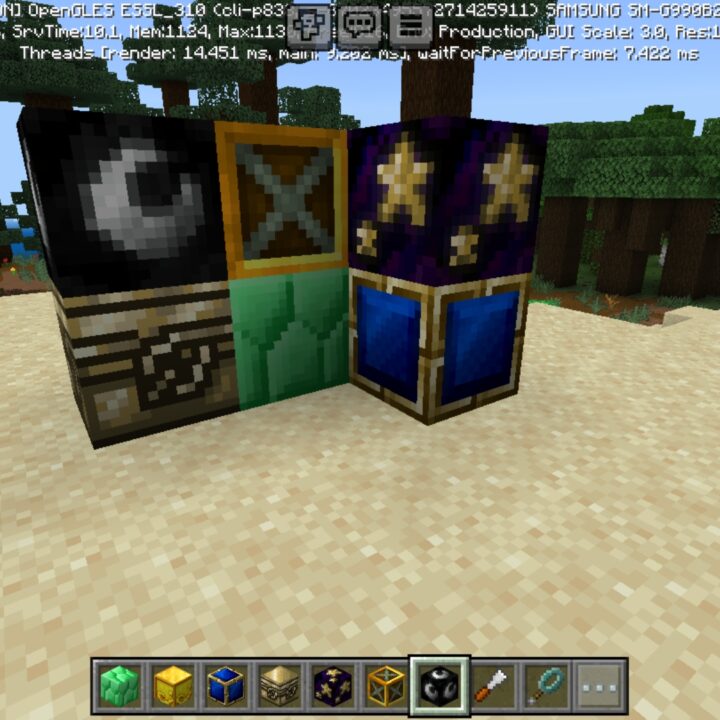 Chisel Mod for Minecraft PE
