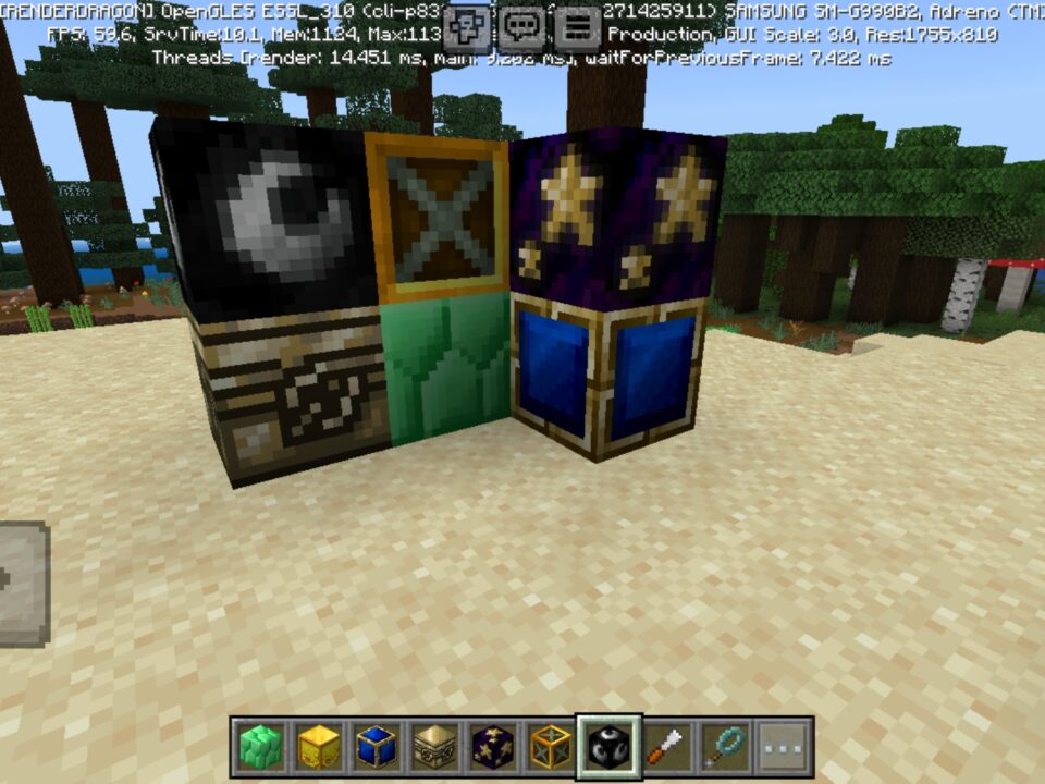 Chisel Mod for Minecraft PE