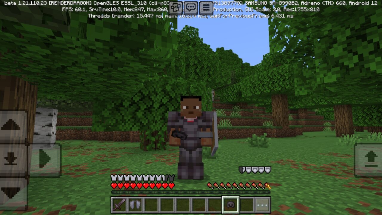 Coldbar Indicator Mod for Minecraft PE